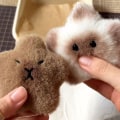 Pikkukuva 4 / 8: Capybara Pehmo Doll Star Squeak Toy Sarjakuva Star Keychain Penda B