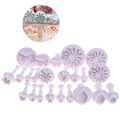 Pikkukuva 2 / 8: Muoviset Flower Fondant Cake Tools Sugar Craft Plunger ter Bakin C