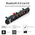 Miniatyrbillede 6 af 8: Bluetooth 5.0 MP3-afspiller Decoder Board FM Radio USB 3,5 Mm AUX