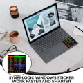 Miniatyrbild 4 av 5: Design för OS System Keyboard Short Sticker för 2022-2008 (13-