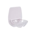 Miniatyrbillede 1 af 5: Bærbar vinglasholder til badebruser Sticky White