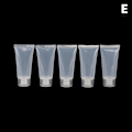 Miniatyrbilde 1 av 8: 5 stk Makeup Clear Plastic Lip Gloss Container Refillable Bottl 30ml