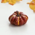 Miniatyrbilde 1 av 8: Mini kunstig Halloween-gresskardekor Simulering Vegetabilsk DI A8