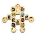 Miniatyrbild 3 av 8: Medaljhängare Display Honeycomb Hållare För Vägg B
