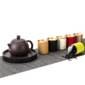 Miniatyrbillede 7 af 8: Tea Caddy Organizer Emballageæske Metal ​Til bulk korn Bulk Gold
