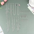 Pikkukuva 4 / 8: Charm Tassel Heart Riipus saappaiden kenkäketjukorut trendikkäälle S A