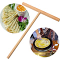Pikkukuva 6 / 8: Puinen Rake Pyöreä Taikina Pannukakku Crepe Levitys Keittiötyökalu Ki