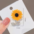 Miniatyrbild 5 av 8: Creative And e Sunflower Broscher Modedesign Kläder Access