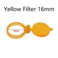 Miniatyrbillede 1 af 8: 1 stk 12/16/18/20 mm indvendig diameter gult filter til LED dental A3