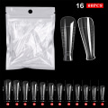 Miniatyrbild 1 av 8: 60st ABS-förlängningsnagelformer för UV-gellack False Nail Art 16