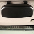 Miniatyrbild 1 av 5: Glasögonhållare Magnetisk Bil Organizer Glasögonfodral Case Black