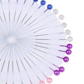 Pikkukuva 8 / 8: 40 kpl Ompelutarvikkeet Pearl Straight Head Neulat Dressmaking P Multicolor