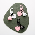 Pikkukuva 5 / 8: Halloween Ghost Avaimenperä Nukke Riipus Love Avaimenperä Reppu Cha A