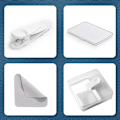 Miniatyrbild 1 av 8: Smartphone Camera Mirror Reflection Clip Kit 3D Phone Reflectio White