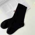 Miniatyrbillede 8 af 8: Dame Langstrømpe Cashmere Damestøvle Lårstrømpe i massiv uld C A