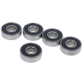 Miniatyrbilde 6 av 8: 5 stk Sort ABEC-7 608RS Skateboard Rulleforseglede kulelager