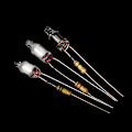 Miniatyrbillede 5 af 5: 10 stk neonpærer 4*10 mm 5*13 mm hovedstrømindikator med Red F4