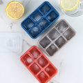 Miniatyrbilde 3 av 5: 6-gitter isballmakerformer av silikon BPA-fri med avtakbar Gray