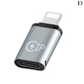 Miniatyrbild 1 av 8: USB Typ C Hona Till Adapter Typ-C Till För IPhone Converter D