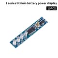 10 st 1-4S Enkel 3,7V 18650 Litiumbatterikapacitetsindikator A1