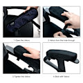 Pikkukuva 7 / 8: Uusi Slow Rebound Memory Foam käsinojan pehmustetuolimatto Elbo
