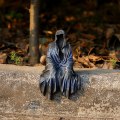 Miniatyrbillede 5 af 7: 2023 Ny Reaping Solace Reaper Sitting Statue Gothic Desktop Re