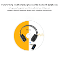 Pikkukuva 5 / 6: Langaton Bluetooth 5.0 -sovitin 3,5 mm automusiikkiin tai Aux Headph -laitteeseen