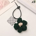 Miniatyrbillede 1 af 8: Color Knit Flower Nøgleringe e Creative Keychain Bag Pendant Deco A3