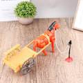 Miniatyrbild 4 av 8: Elektronisk ponny husdjur drar vagn runt springer promenader Ele