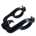 Miniatyrbilde 4 av 5: Sykkel Frontlykt Light Extension Bracket Stand Sykkel Lampe Holde