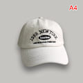 Pikkukuva 1 / 5: Retro miesten ja naisten baseball-lippikset Street Kirjaimilla White