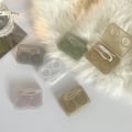 Miniatyrbild 2 av 8: Enkel portabel genomskinlig kontaktlinslåda Enkel kontakt L A1