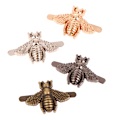 Miniatyrbillede 6 af 8: 2 stk metal bi form dekoration spænde taske Clip lås hardware Gold