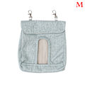 Miniatyrbillede 1 af 8: Hanging Pouch Feeder Høposeholder Foderdispenserbeholder Blue M