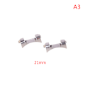 Miniatyrbillede 1 af 5: Armbåndsur i rustfrit stål med buet endearmbånd A3