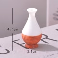 Miniatyrbilde 1 av 8: Dukkehus Miniatyr Blomstervase Blomsterpotte Simulering Vase Pot H A