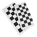 Miniatyrbild 5 av 8: PU Läder Soft Tournament Schackbräde för barns utbildning 43X43CM