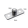 Miniatyrbillede 6 af 8: 2 Stk Gulvmonteret skydedør i træ. Styrerulleholder Top A4