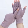 Miniatyrbillede 5 af 8: 1 Par Anti UV Handsker UV Shield Handske Fingerløs manicure negl A6