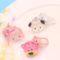Miniatyrbillede 5 af 8: Lysende Sanrio nøglering Kuromi Melody Cinnamoroll vedhængsnøgle C