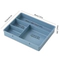 Miniatyrbild 1 av 8: Låda Organizer Fack Set Blue