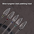Pikkukuva 5 / 8: Volframiteräksinen Nail Art Drill Bit Geel pedikyyri poisto Rotary M C Radium color