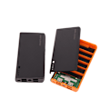 Miniatyrbillede 6 af 8: 6* 18650 Batterioplader Dæksel Power Bank Case DIY Box 4 USB Po Blue