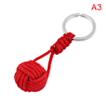 Miniatyrbillede 1 af 5: Faldskærmsvævet rebbold nøglering Nøglering Nøglering Monkey Fist A3