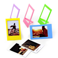 Miniatyrbillede 1 af 5: 5 stk 3" skrivebordsfotoramme billedrammer til Fujifilm Mini Color 5pcs