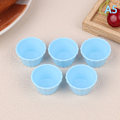 Pikkukuva 1 / 8: 5 kpl Dollhouse Mini Egg Torttukupit Simulaatio Cake Cup Lelut Nukke A5