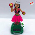 Miniatyrbillede 1 af 5: Solar Powered Dancing Dekoration Rystende Dukke Dashboard Ha A5
