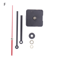 Miniatyrbilde 1 av 5: Silent Clock Viser Quartz Vegg Clock Mechanism Movement red and black