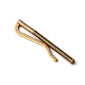Pikkukuva 1 / 5: 1 kpl Metallinen Bifold Money Clip Bar Lompakko Vaihda osat Jousi Cla Brown