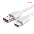 Pikkukuva 1 / 5: 7A 100 W Type C USB -kaapeli Supernopea latauskaapeli 1.5m